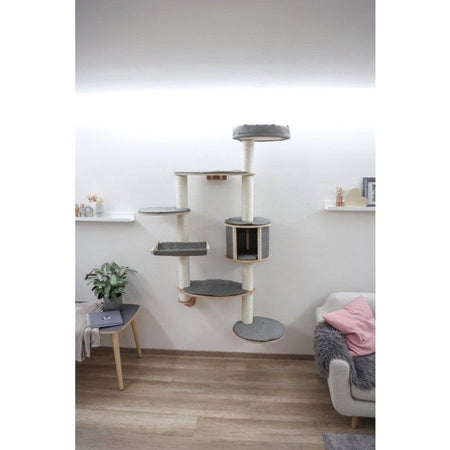 Tiragraffi da parete - H. 185 cm - Dolomit XL Tofana - KERBL - Grigio