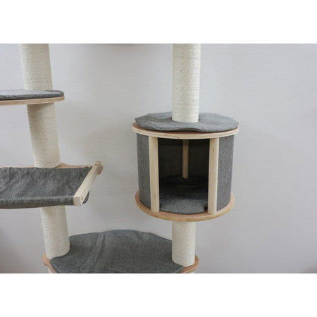 Tiragraffi da parete - H. 185 cm - Dolomit XL Tofana - KERBL - Grigio