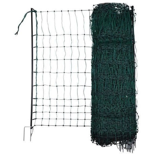 Rete per pollame E - KERBL - 25 m - 106 cm - Doppia punta - Verde