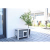 Casetta per gatti - KERBL - ECO Eli - Grigio / Bianco - 57 x 45 x 43 cm