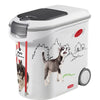Contenitore per crocchette CURVER - 35L/12 kg - COLLEZIONE ANIMALI - Per cani
