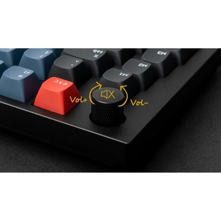 Tastiera da gioco meccanica - Interruttore meccanico marrone - KEYCHRON Q10 - ANSI - Retroilluminazione RGB