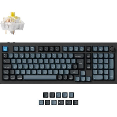 Tastiera da gioco meccanica - Interruttore meccanico a banana - KEYCHRON Q5 Pro - ANSI - Retroilluminazione RGB