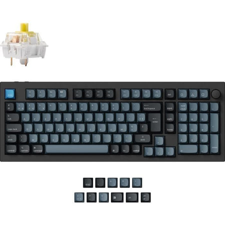 Tastiera da gioco meccanica - Interruttore meccanico a banana - KEYCHRON Q5 Pro - ANSI - Retroilluminazione RGB
