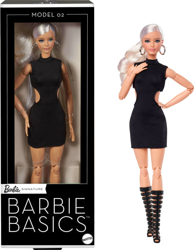 Barbie Signature Basics Modello 02, bambola da collezione bionda