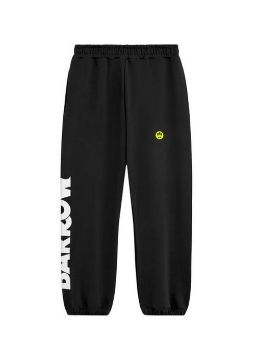 BARROW pantaloncini unisex barrow - sweatpants unisex - nero da uomo