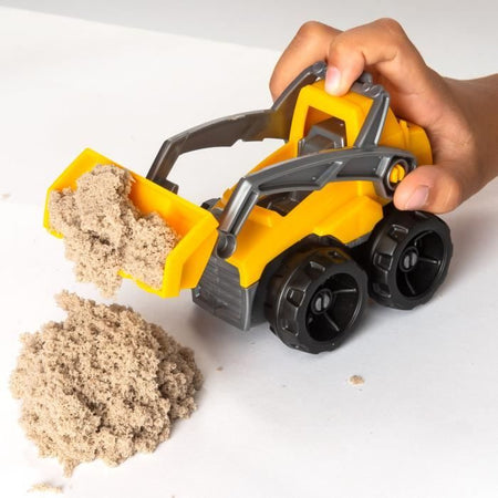 Set di costruzioni Kinetic Sand - KINETIC SAND - Scava e demolisci con 454 g di sabbia naturale