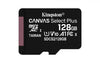 KINGSTON MICRO SD 128GB CANVAS PLUS SDCS2/128GBSP CL10