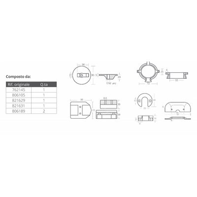 Kit All. Mercruiser Alpha I Gen Ii