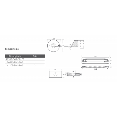 Kit Alluminio Honda Bf75-90-115-130