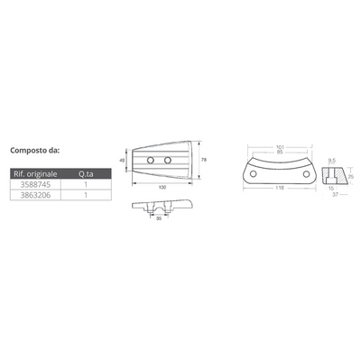 Kit Alluminio Volvo Dph