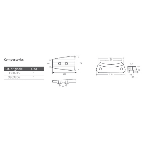 Kit Alluminio Volvo Dph