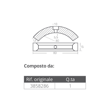 Kit Alluminio Volvo Elica 3 Pale