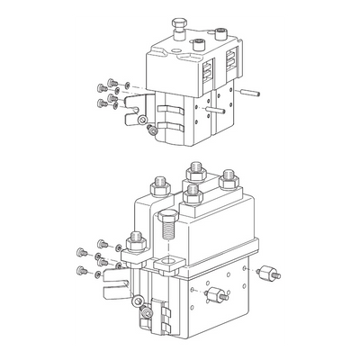 Kit Cassetta Teleinv 350A 24V