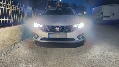 KIT LED H7 PER FIAT TIPO CANBUS NO ERRORE 50W ANABBAGLIANTI FARO APERTO