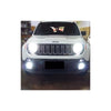KIT LED H4 PROIETTORE LENTICOLARE BI FOCALE JEEP RENEGADE FIAT PANDA FIAT 500 FIAT MK3 BIANCO GHIACCIO 6000K CANBUS NO ERRORE