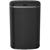 Pattumiera da cucina automatica - LOGAN - KITCHEN MOVE - 58 L - Acciaio inossidabile nero opaco con bordo