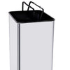 Pattumiera automatica KITCHEN MOVE PARKSIDE - 50L - Acciaio inox con reggette