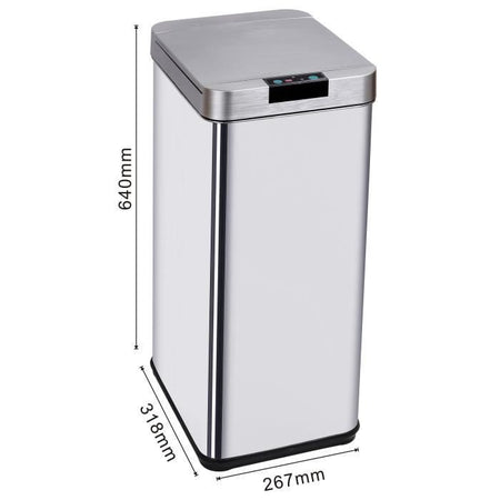 Pattumiera automatica KITCHEN MOVE PARKSIDE - 50L - Acciaio inox con reggette