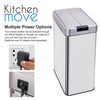 CUCINA MOVE Pattumiera automatica SILVERLAKE - 60L - Acciaio inox con reggette