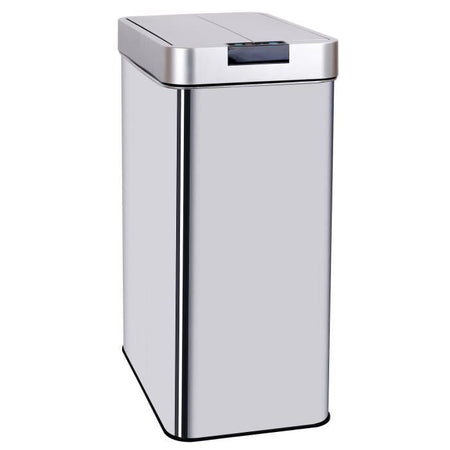 CUCINA MOVE Pattumiera automatica SILVERLAKE - 60L - Acciaio inox con reggette