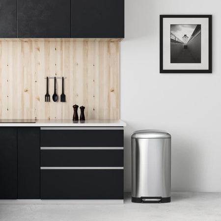Pattumiera a pedale KITCHEN MOVE GREENWICH - 40L - Acciaio inox