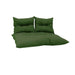 GIARDINO PRIVATO - KIT PALETTE MATERASSO CLASSICO AVOCAT + 2 CUSCINI SCHIENALE