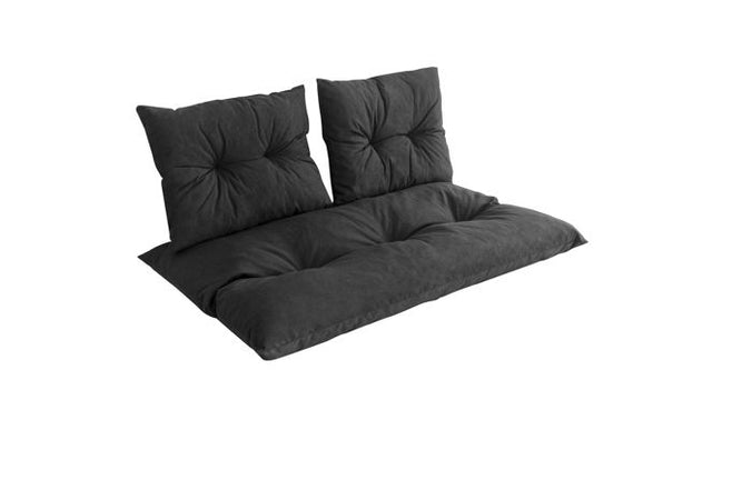 Kit pallet classico - materasso ardesia + 2 cuscini schienale - GIARDINO PRIVATO