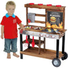 Cucina estiva in legno da picnic in spiaggia con 23 accessori - Klein - 2368