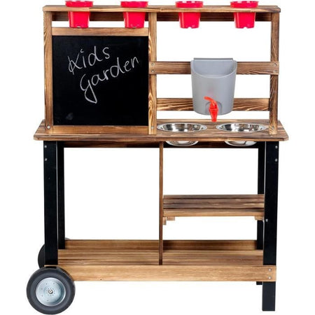 Cucina estiva in legno da picnic in spiaggia con 23 accessori - Klein - 2368