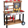 Cucina estiva in legno da picnic in spiaggia con 23 accessori - Klein - 2368