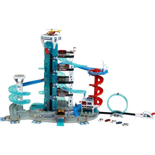 Giocattolo garage - KLEIN - Garage Bosch Car Service Mega Universe - Include vari elementi di gioco e 5 veicoli.