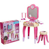 Giocattolo di bellezza - KLEIN - Centro estetico Barbie Happy Vibes - Completo di tanti accessori e luce.