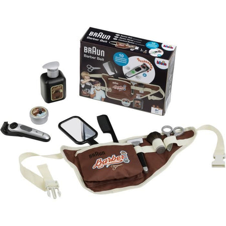 Cintura da barbiere - KLEIN - 5838 - Con tagliacapelli elettronico e accessori - Dai 3 anni