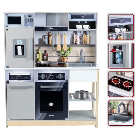 Wood Kitchen Miele Famiglia con accessori, modello grande - Klein - 7194