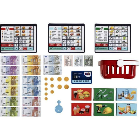 Registratore di cassa self-service - KLEIN - 7265 - Con funzioni e accessori - Dai 3 anni