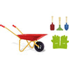 Carriola in metallo - KLEIN - 7669 - Con 3 utensili e 1 paio di guanti - Dai 3 anni