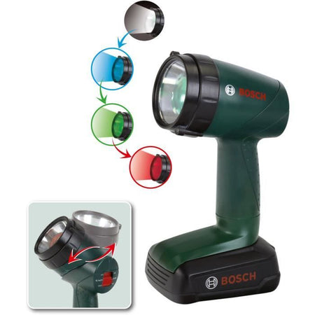 Torcia elettronica Bosch - KLEIN - 8448 - 2 modalità di funzionamento e 4 filtri - 3 anni di garanzia