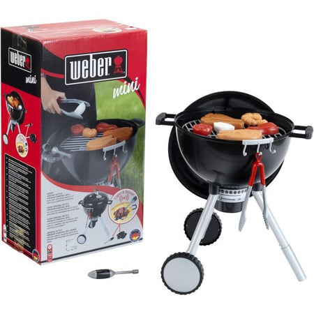 KLEIN - Barbecue Weber One Touch Premium con suono e carbone leggero
