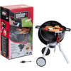 KLEIN - Barbecue Weber One Touch Premium con suono e carbone leggero