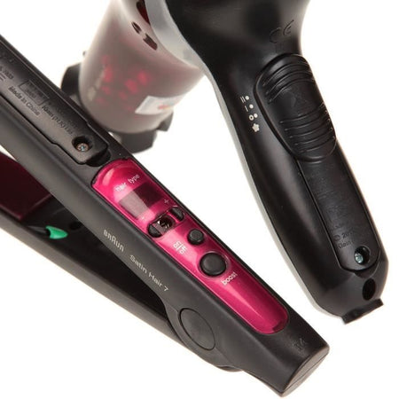 KLEIN - Set di acconciature Mega Braun Satin Hair 7