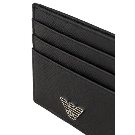 EMPORIO ARMANI porta carta di identita uomo emporio armani - porta carte - nero da uomo