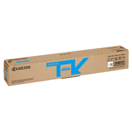 Toner Ciano Per Ecosys M8124Cidn M8130Cidn 6.000 Pagine