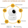 Telecamera di sorveglianza - KONYKS - CAMINI 2 - Da interno - Motorizzata - Wifi - Rilevazione movimento