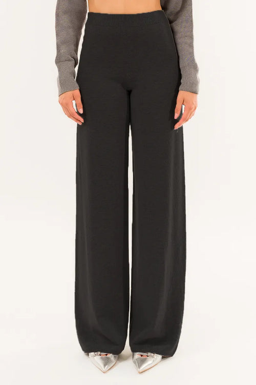 KONTATTO | Pantalone ampio in maglia