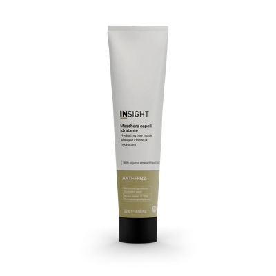 Maschera Idratante Insight Anti-Frizz – Trattamento Nutriente per Capelli Secchi e Crespi, con Semi di Lino e Burro di Cacao, Capelli Morbidi e Lucenti