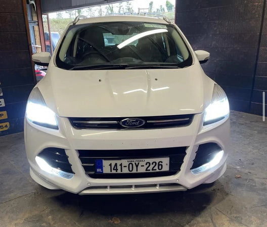 COPPIA LED PS19W Per Ford Kuga II 2012+ CANBUS 50W 6000K PER LUCI DIURNE DRL Fendinebbia