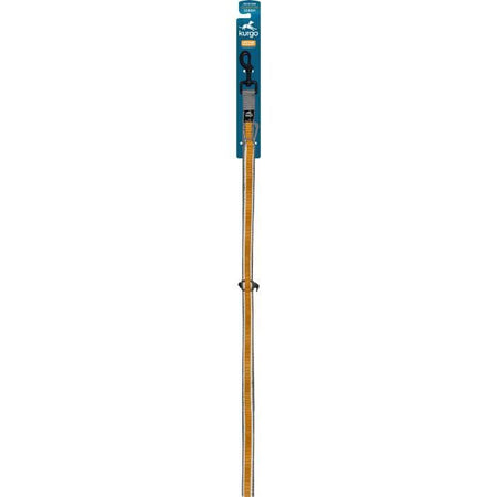 Guinzaglio a mani libere - KURGO - QUANTUM - 6 posizioni - da 120 a 180 cm - Arancione