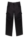 Tom Ford Pantalone Cargo in Viscosa Nera da donna