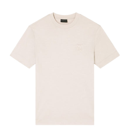 EMPORIO ARMANI t-shirt uomo emporio armani - t-shirt - beige da uomo